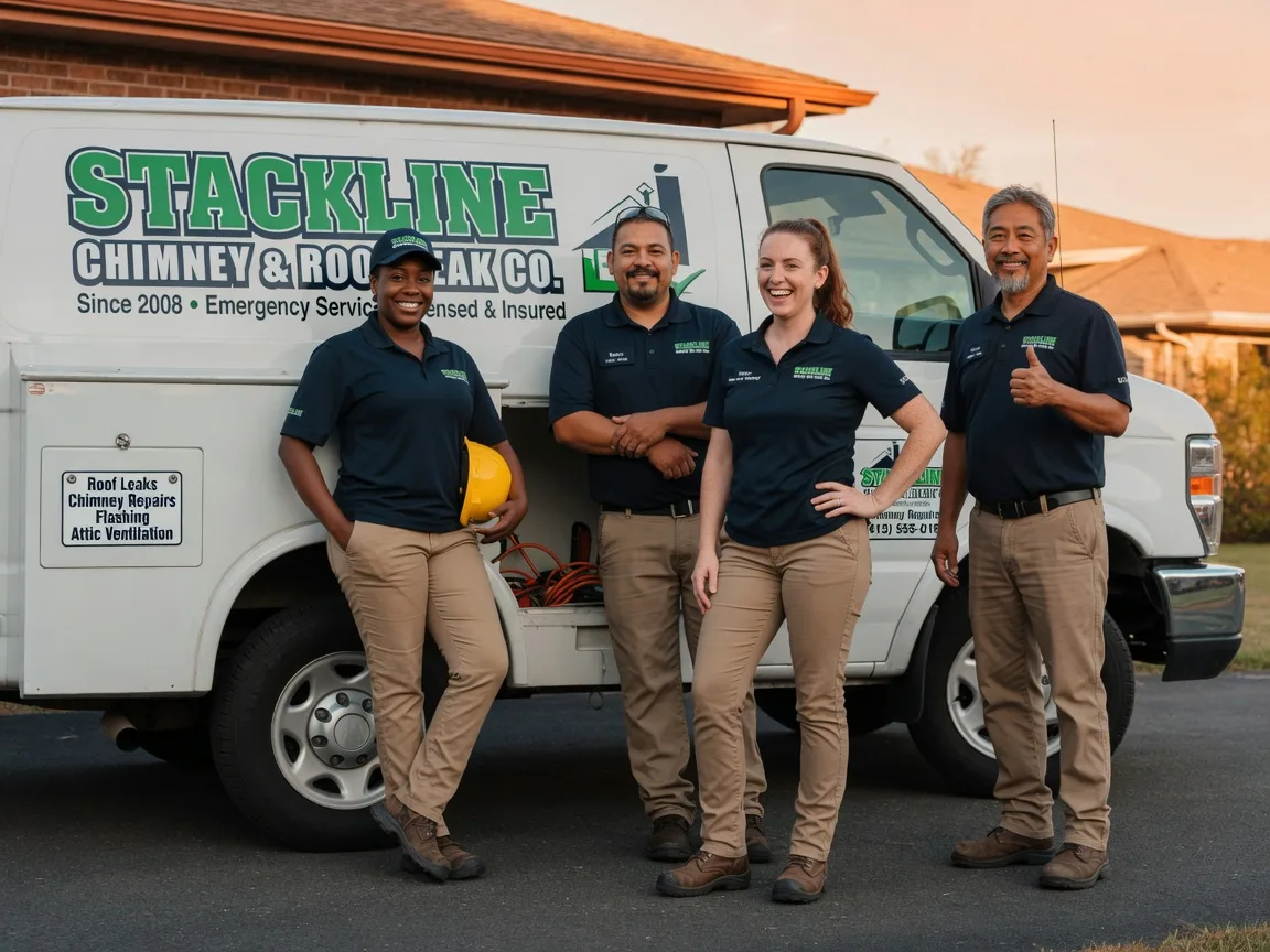 Chimney flashing repair company in Chesterhill, OH